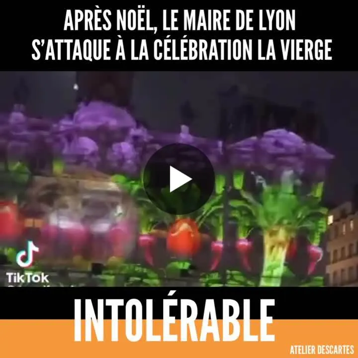 Image: La célébration de la vierge bafouée à Lyon par du couscous
