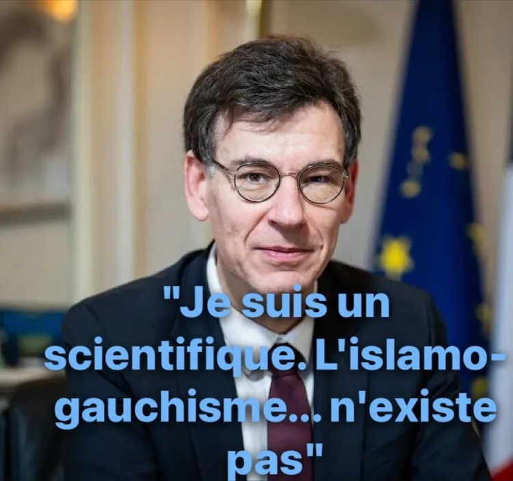 Image: Citation sur l'islamo gauchisme de Philippe Baptiste