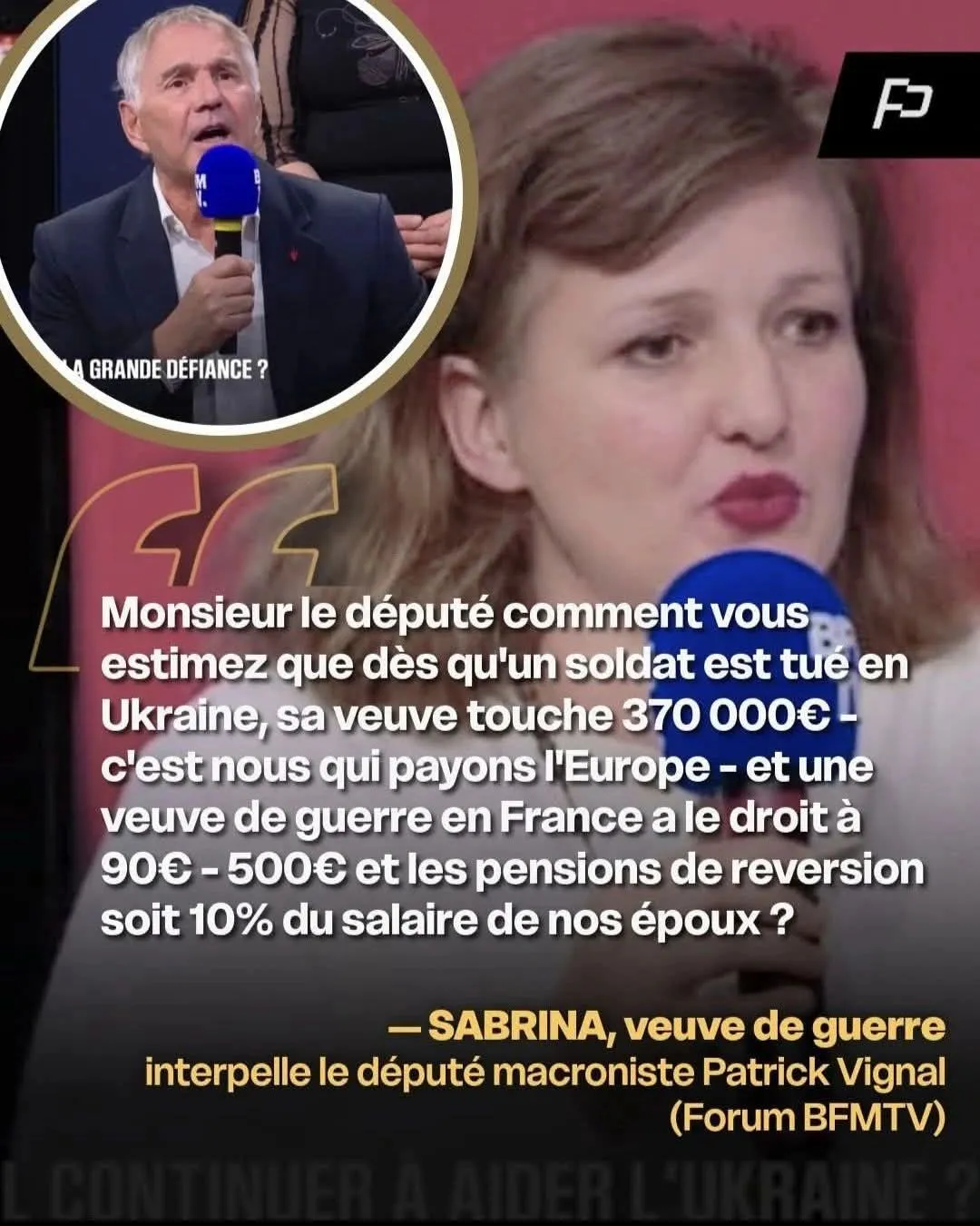 Image: Les veuves Ukrainiennes touchent 370 000 euros de la part de la France