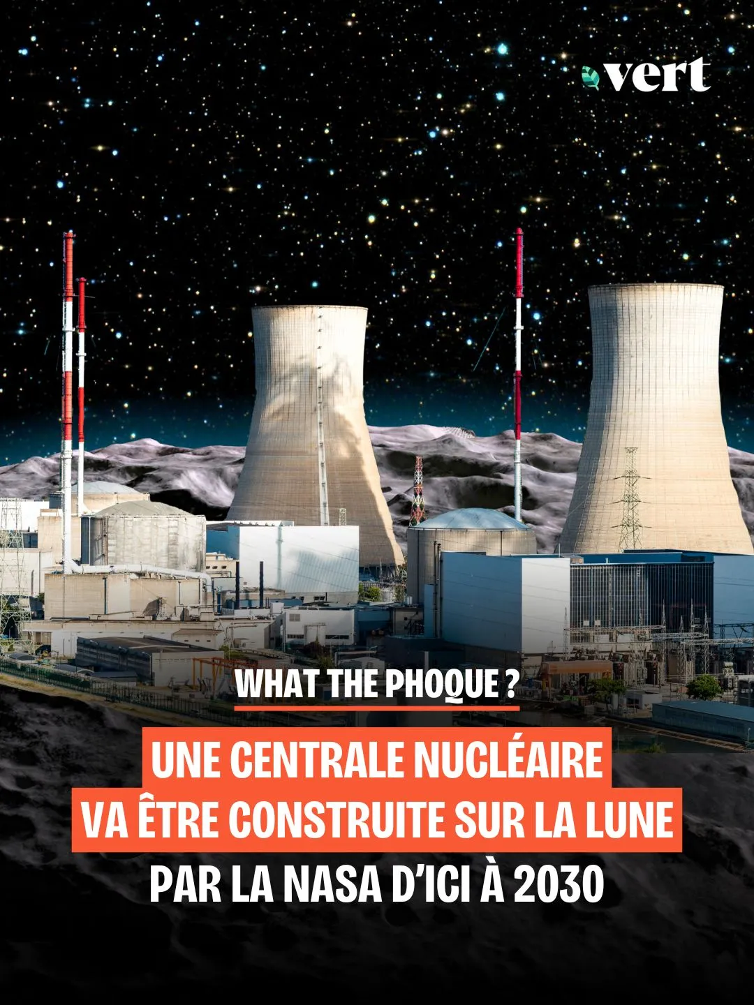Image: La NASA va construire une centrale nucléaire sur la Lune
