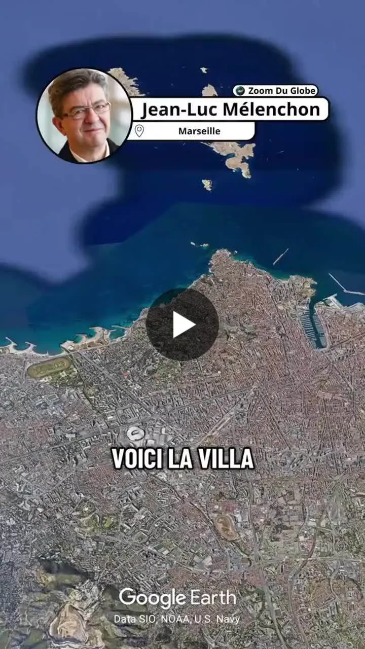 Image: La villa magnifique de Mélenchon à Marseille
