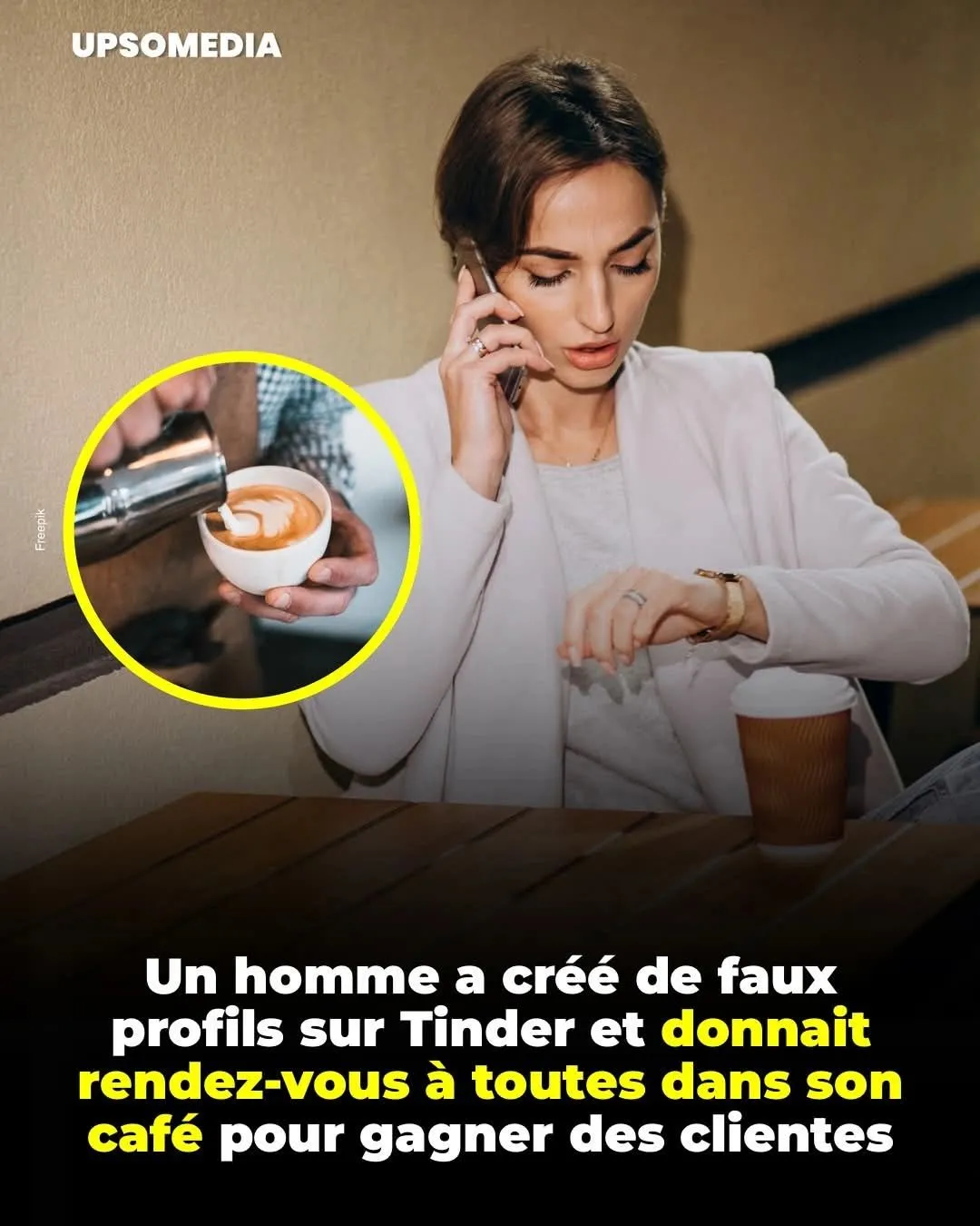 Image: Grâce à Tinder, il faisait venir des filles dans son bar