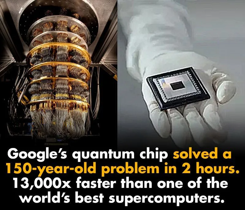 Image: La puce quantique de Google est 13 000 fois plus rapide que les meilleurs super PCs