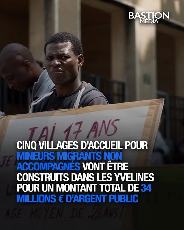 Image: 34 millions d'euros pour construire 5 villages pour les migrants dans les Yvelines