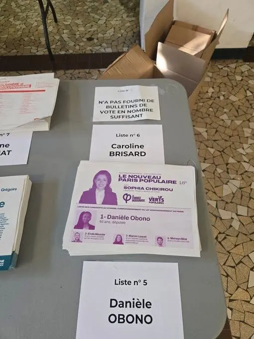 Image: Pas assez de bulletins pour Knafo