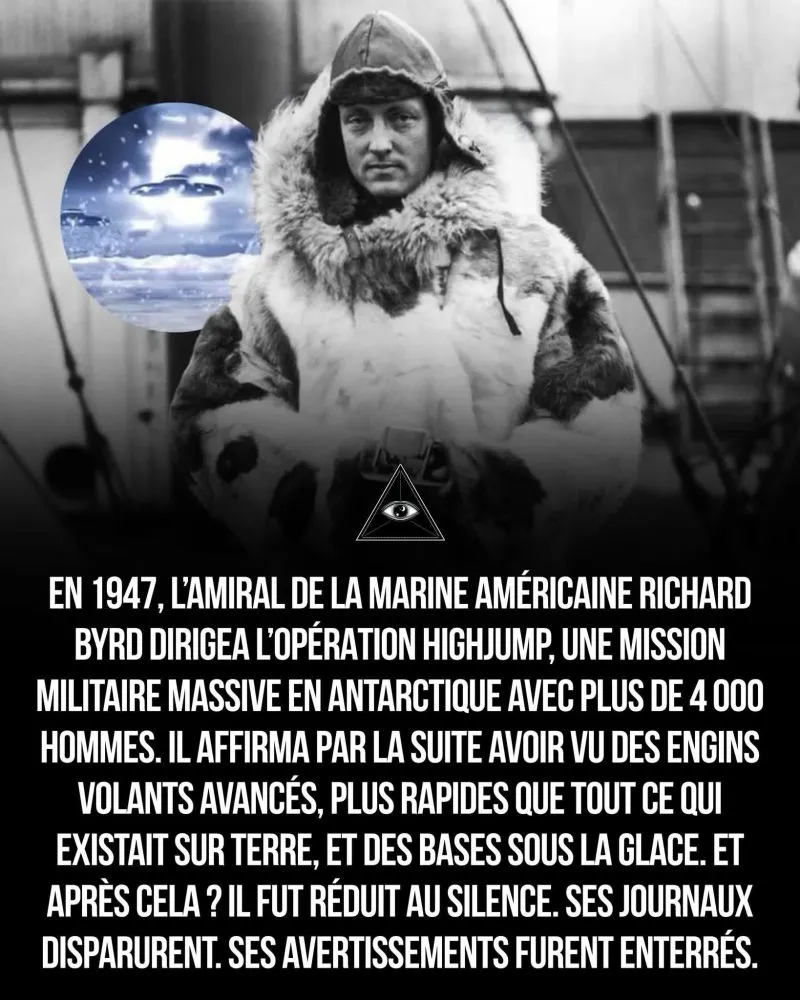 Image: Opération Highjump : comment Richard Byrd a été réduit au silence après avoir observé des OVNI
