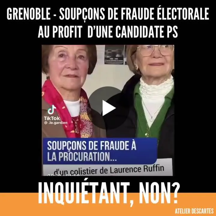 Image: Fraude électorale à Grenoble lors du 1er tour des municipales 2026